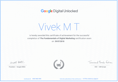 digital marketing certification vivekmt4