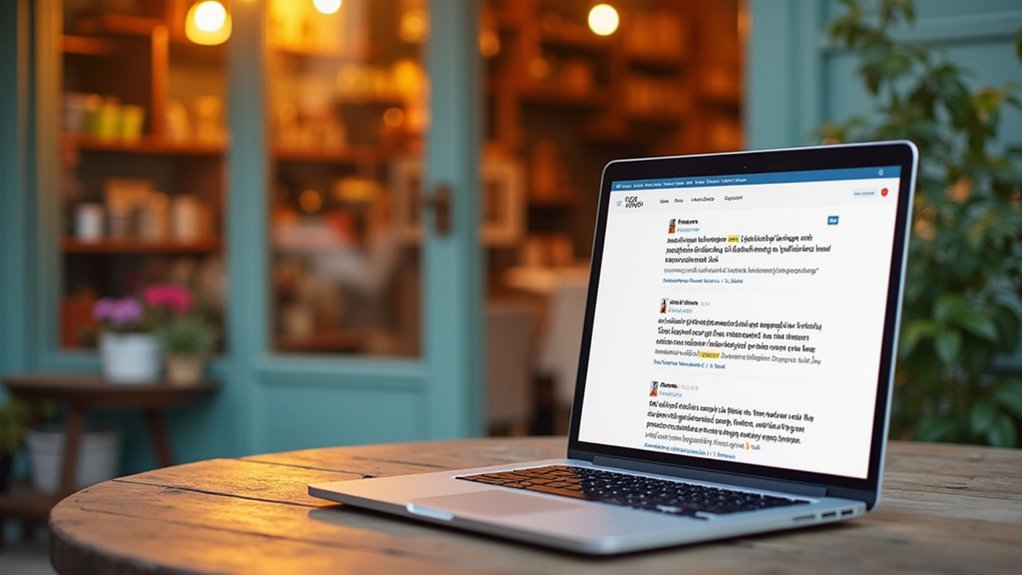 trust through reviews and content